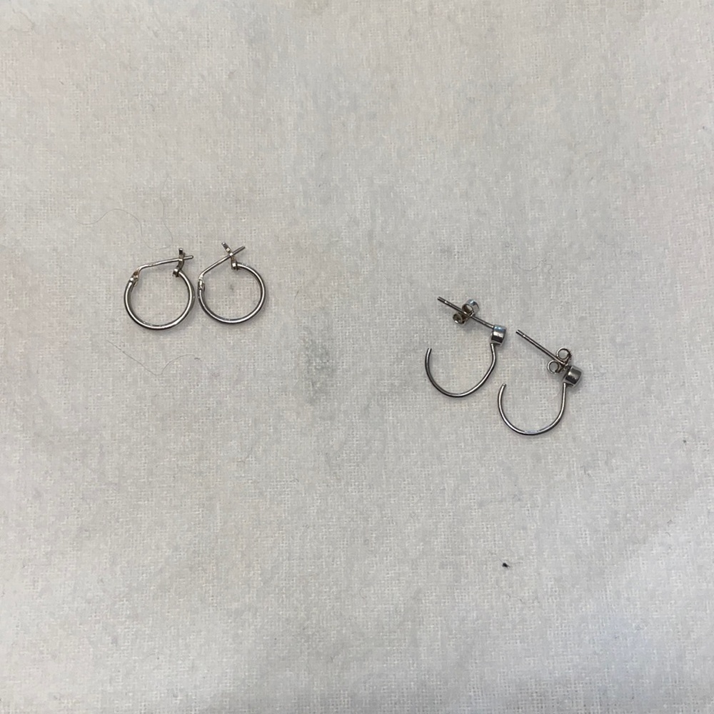 Sterling Silver Earring Set